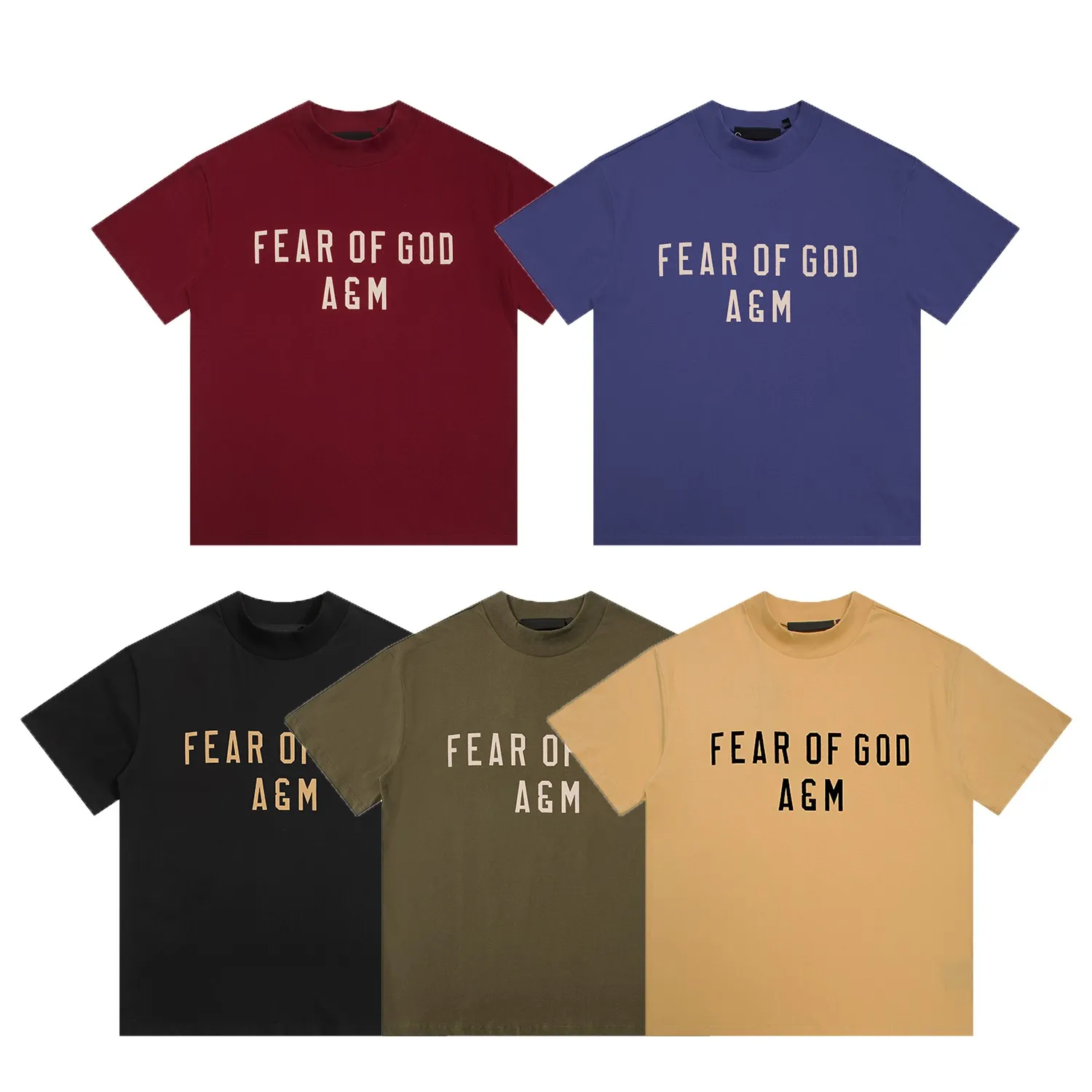 ESSENTIALS 24ss fog T ：E 2345# ： Red Sizes：S M L XL